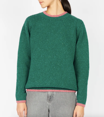 Irish - Slaney Crew Neck - GreenBub