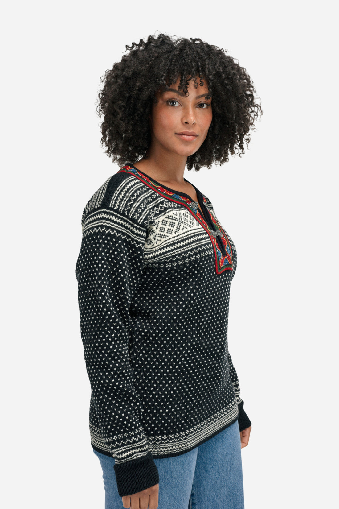 Dale of Norway - Setesdal Unisex Sweater - Black