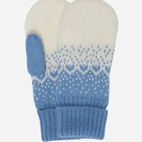 Snow Storm Mittens - Blue