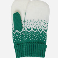 Snow Storm Mittens - Green