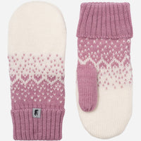 Snow Storm Mittens - Pink