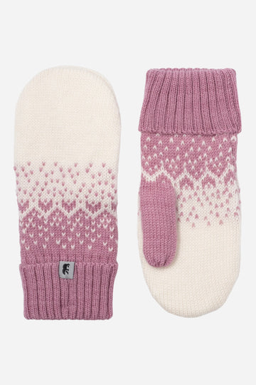 Snow Storm Mittens - Pink