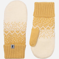 Snow Storm Mittens - Yellow