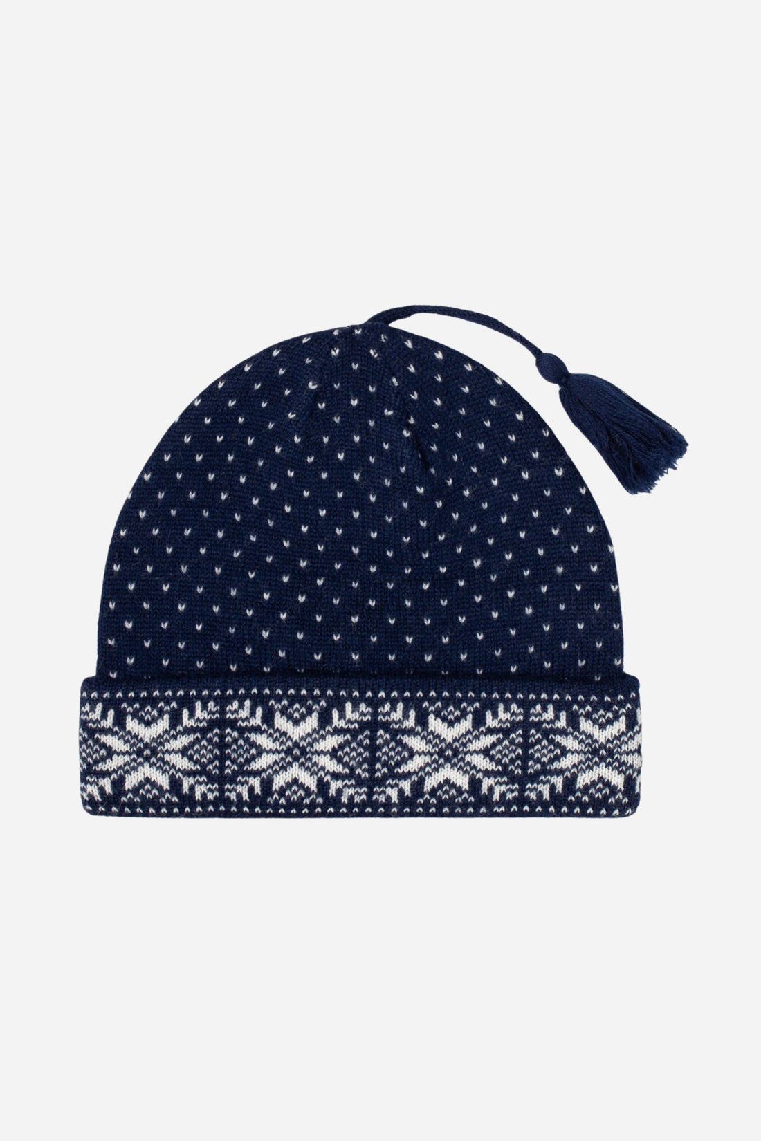 Snowflake Hat - Navy