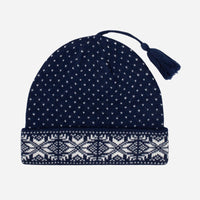 Snowflake Hat - Navy