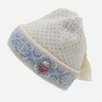 Snowflake Hat - White