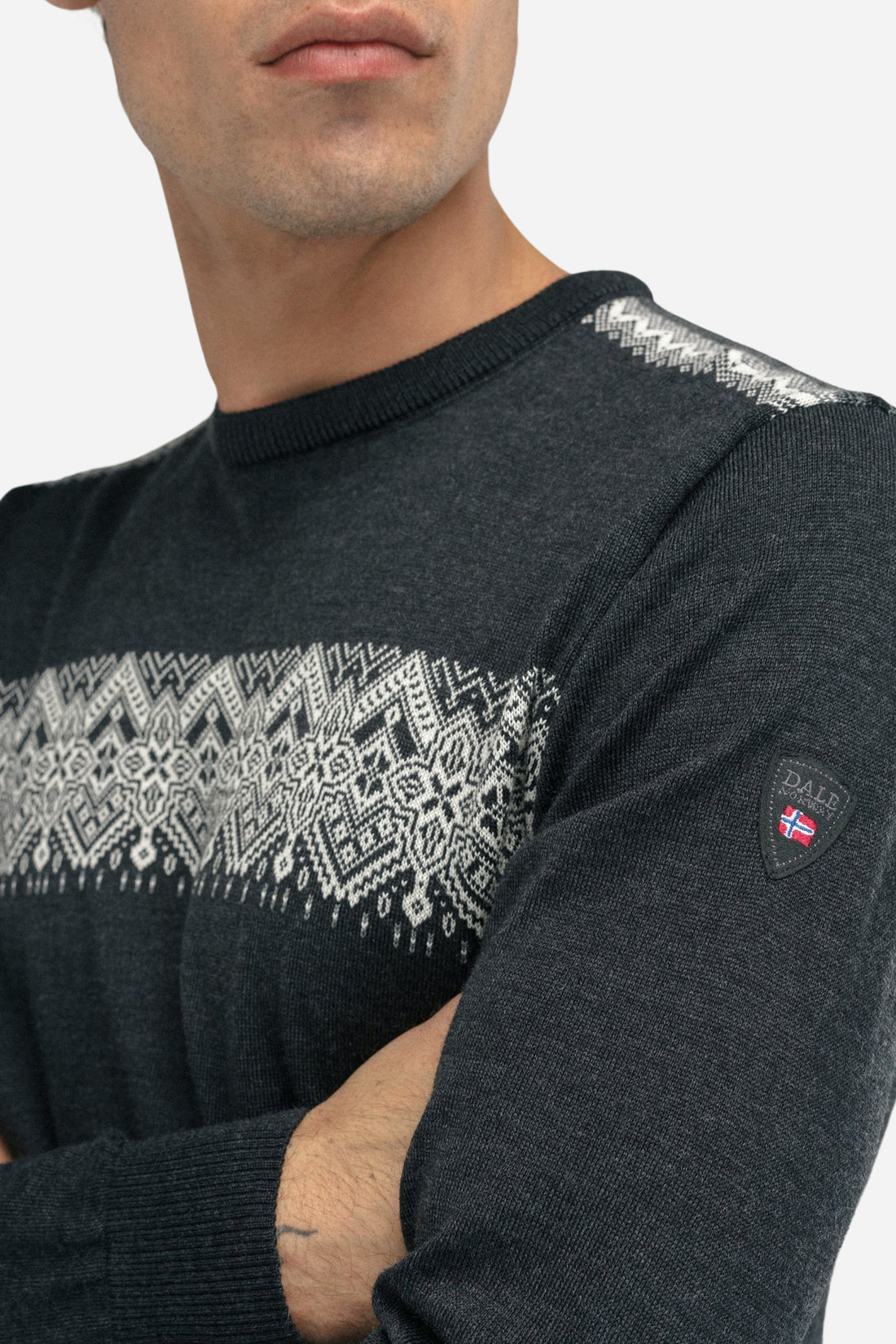 Dale of Norway - Stenberg Men's Sweater - Dark Charcoal