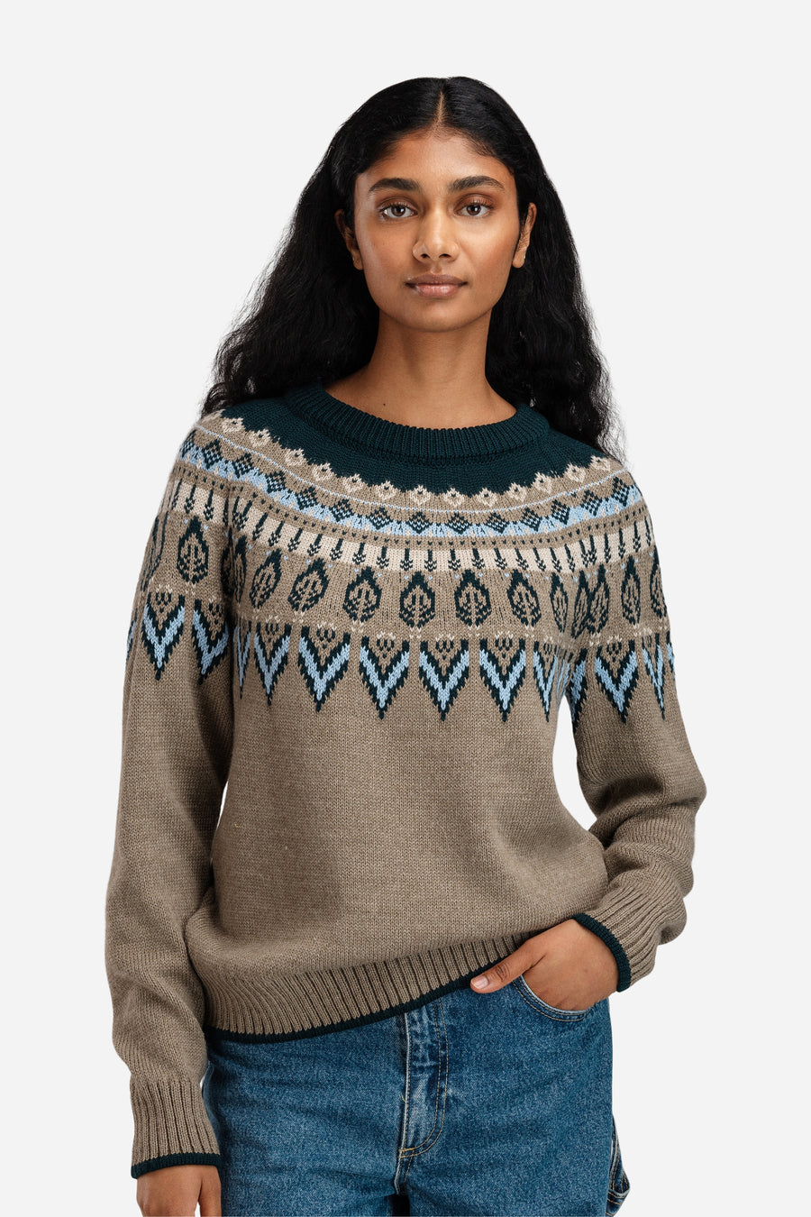 Dale of Norway - Sula Sweater - Pine Green