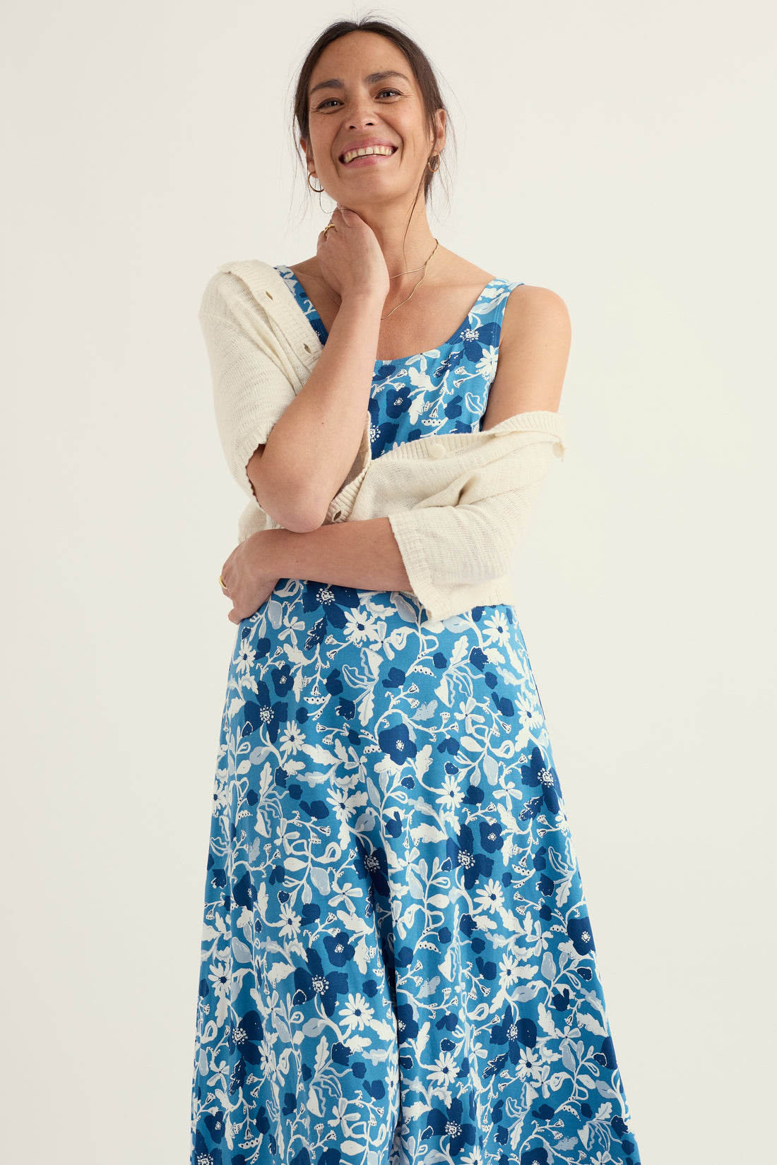 Sun Gleam Dress - Sailboats