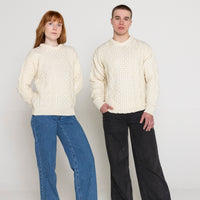 Supersoft Unisex Crewneck Sweater - Cream