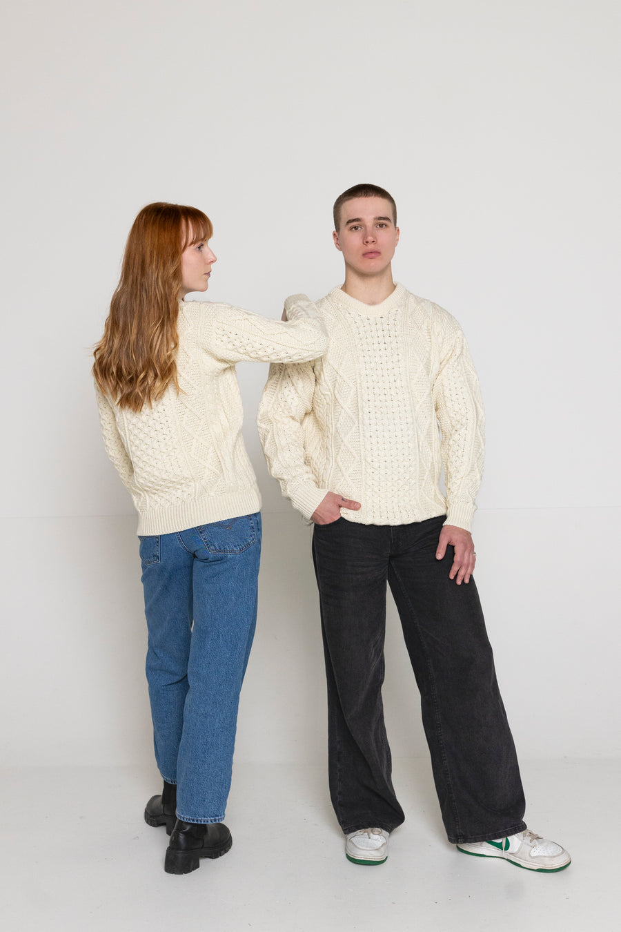 Supersoft Unisex Crewneck Sweater - Cream