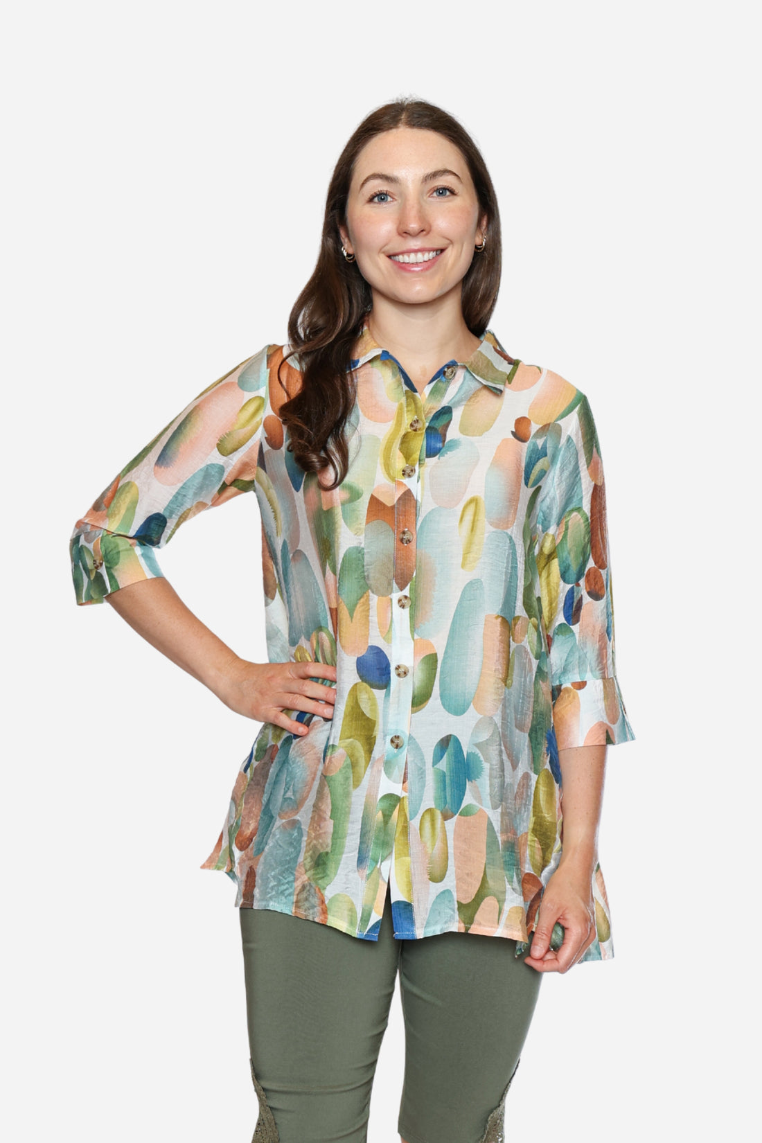 Catherine Shirt - Green