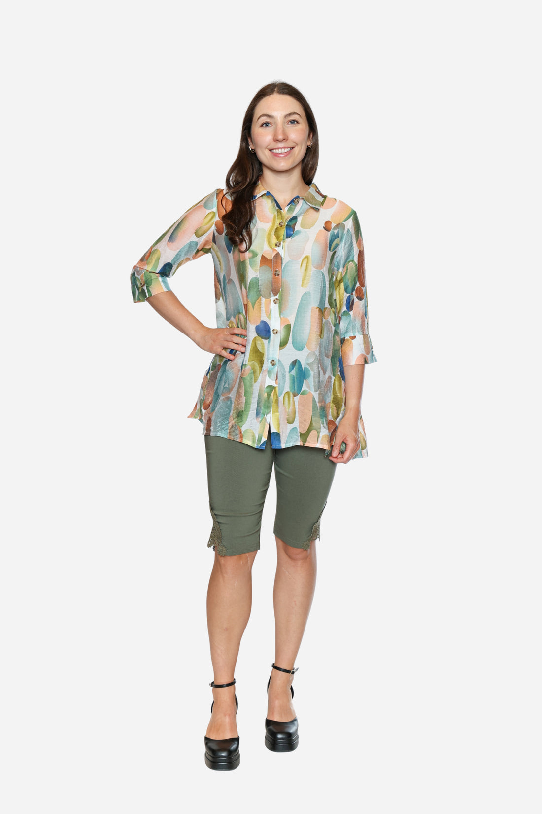 Catherine Shirt - Green