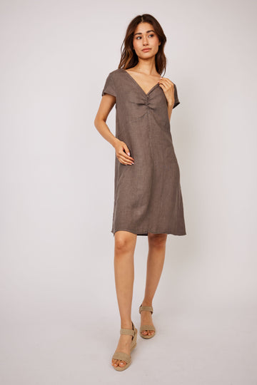Italian Linen Dress by Inizio - Flutter  Italian linen dress, Flutter dress,  Summer linen dresses