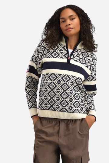 Dale of Norway - Team Cortina Women's Sweater - Navy
