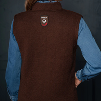 Orizon - Terra Unisex Wool Vest - Brown