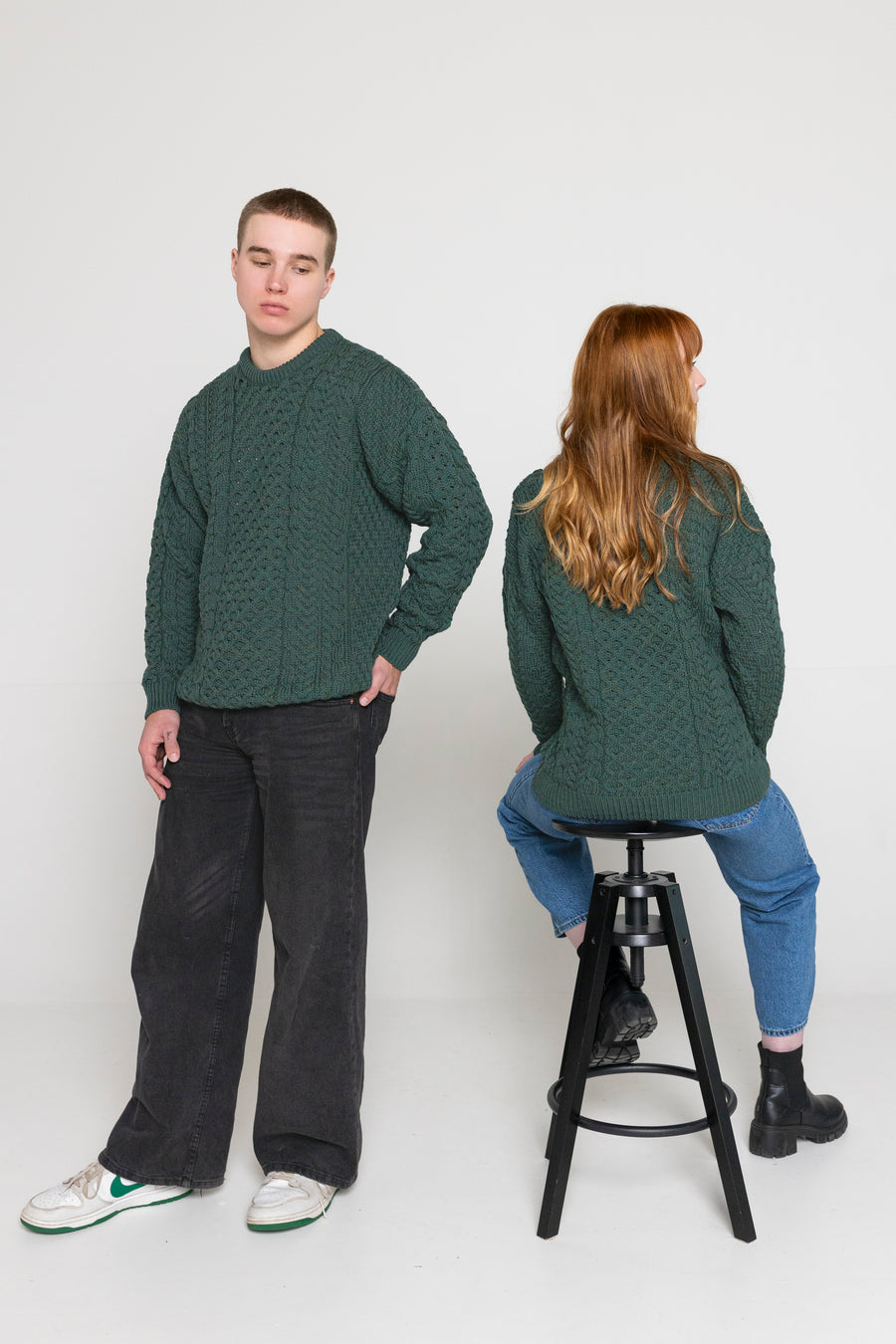 Traditional Sweater - Green