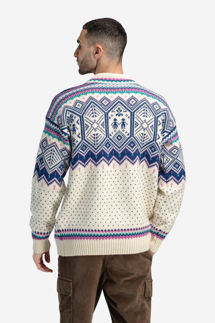 Dale of Norway - VM Trondheim Men's Sweater - Off-White