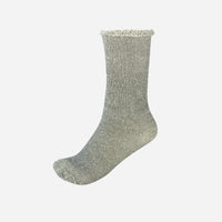 Thermohair - Mohair Socks - Grey & Natural