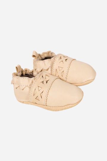 Handmade Baby Moccasin - Cream