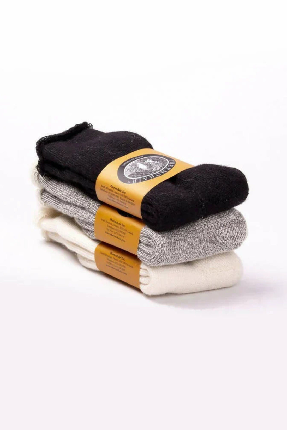 Thermohair - Mohair Socks - Black