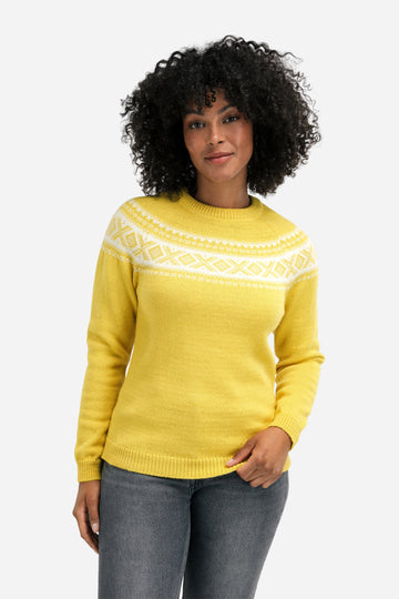 Dale of Norway - Vågsøy Women's Sweater - Sweethoney