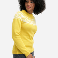 Dale of Norway - Vågsøy Women's Sweater - Sweethoney