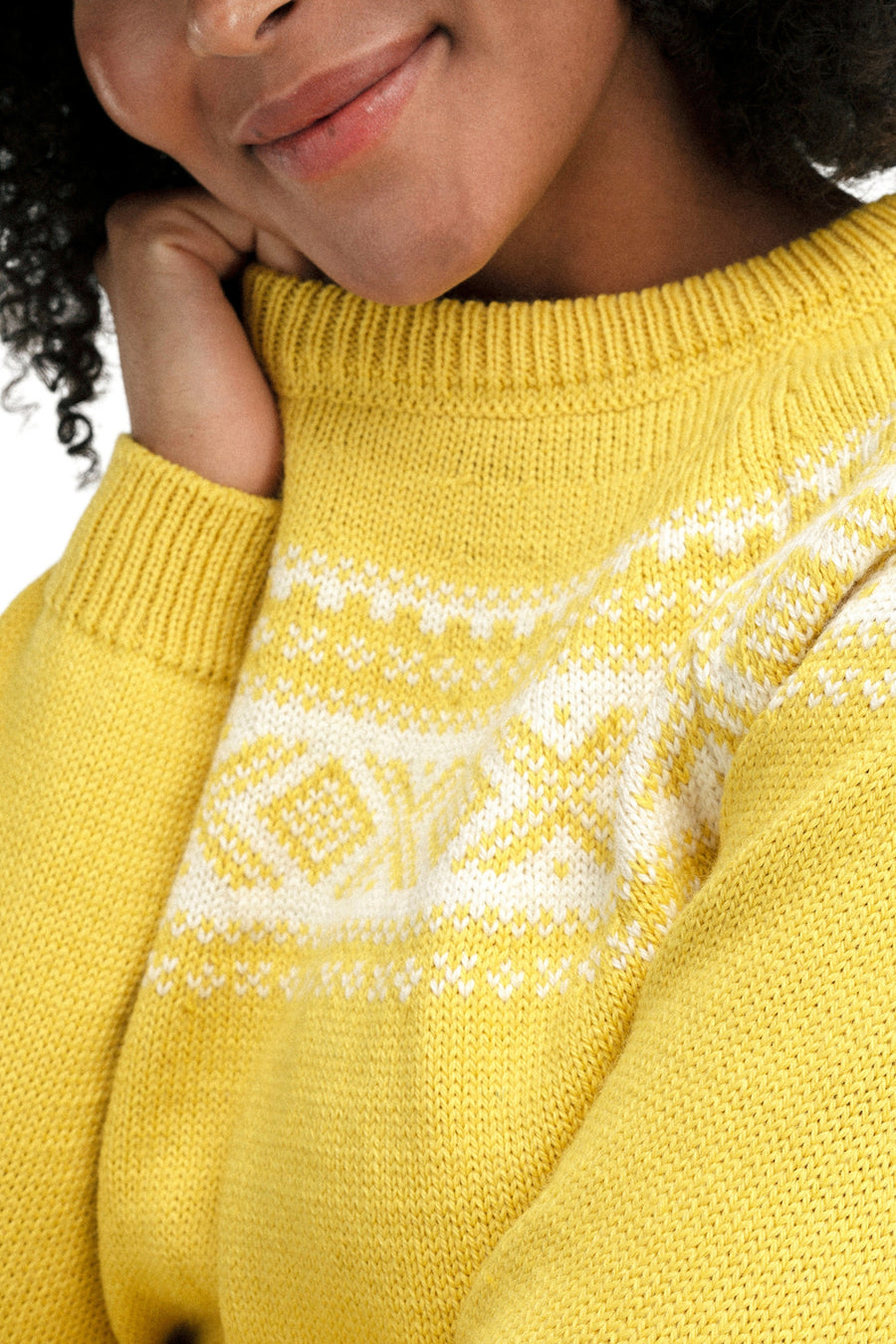 Dale of Norway - Vågsøy Women's Sweater - Sweethoney