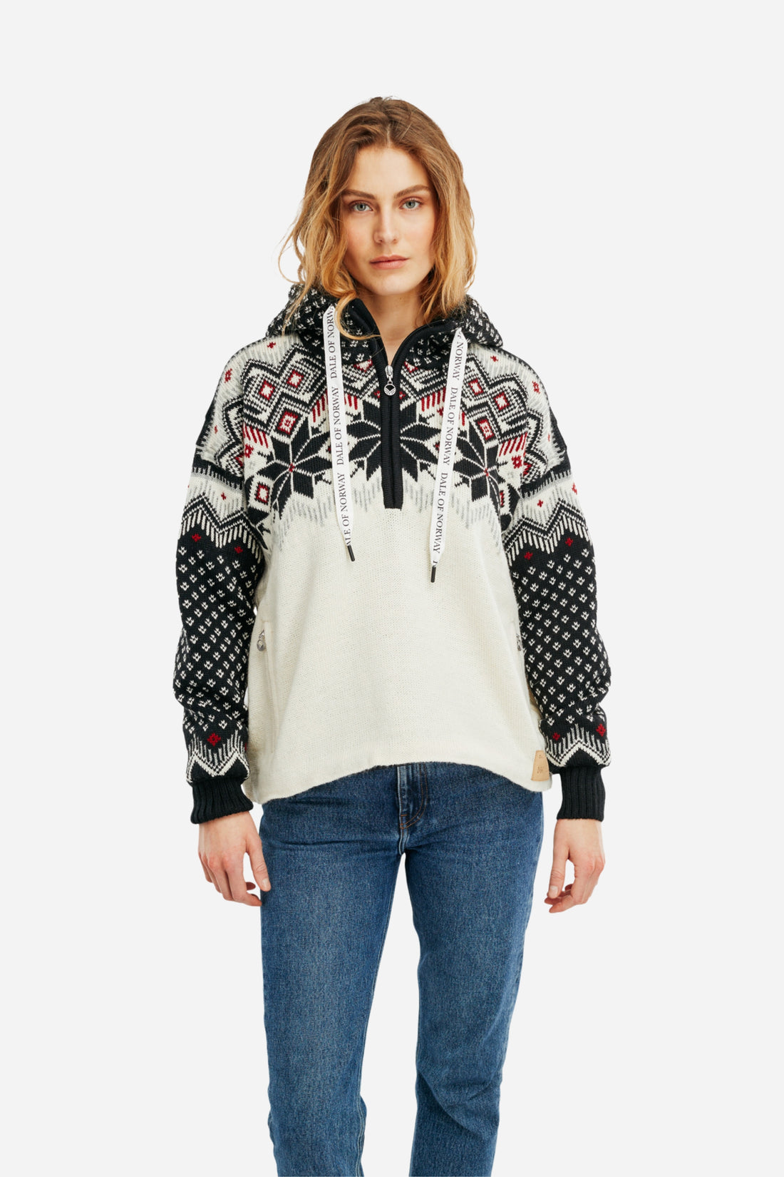 Dale of Norway - Vilja Weather Proof Women's Hoodie - White