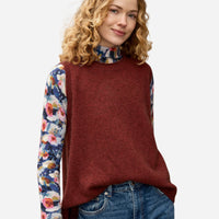 Zola Yak Sweater Vest - Spice