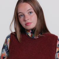 Zola Yak Sweater Vest - Spice