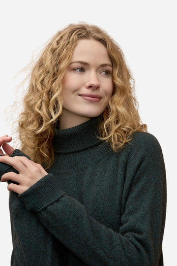 Zoraja Yak Sweater - Green