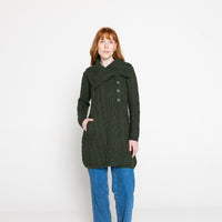 Aran - Burren Coat - Army Green