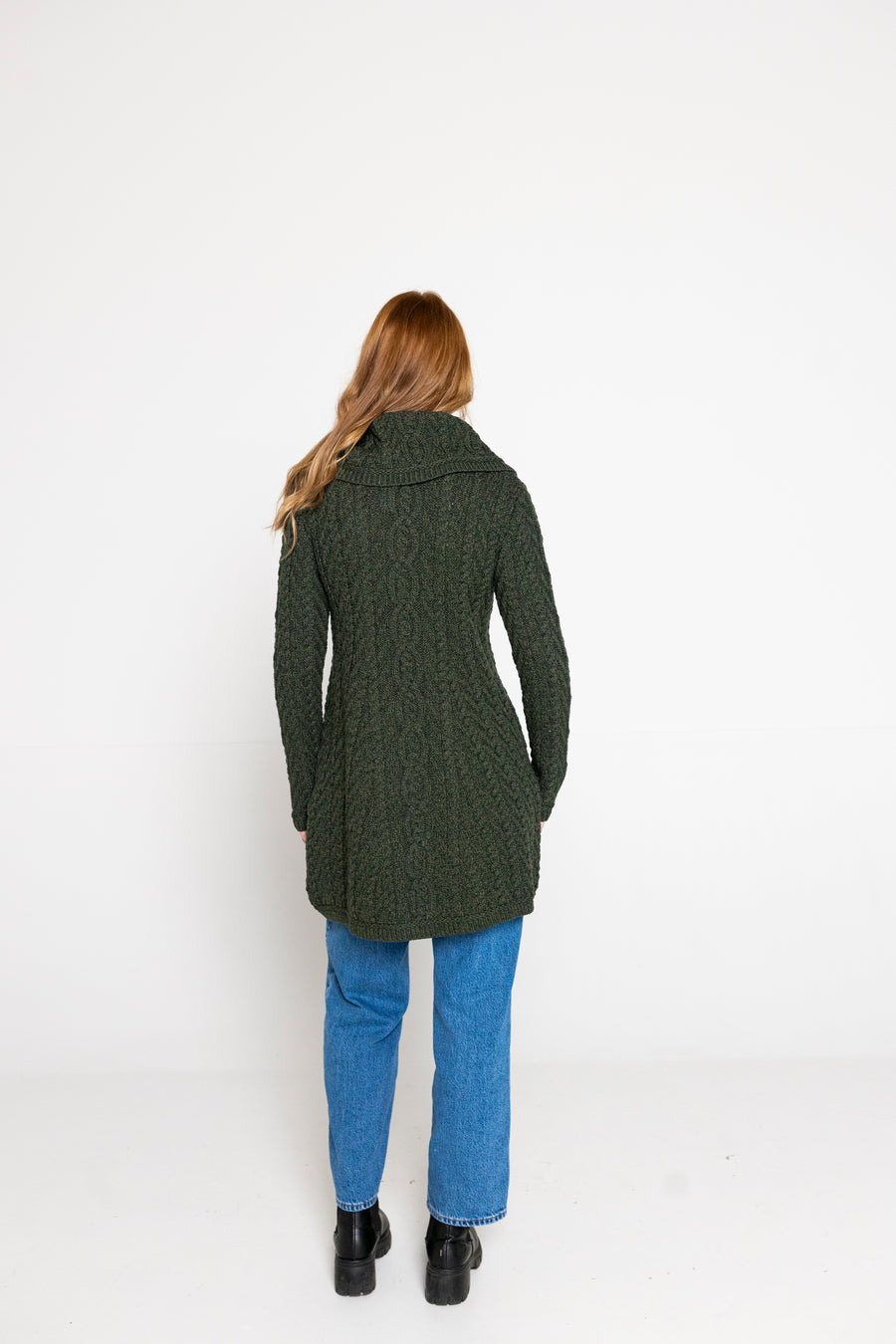 Aran - Burren Coat - Army Green