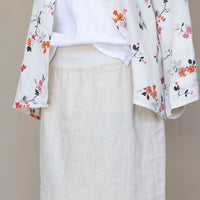 Cut Loose - Crop Shirt - Cherry Blossom Jicama