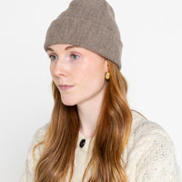 Sacred Warmth - Lin Beanie - Cocoa Cream