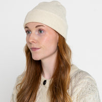 Sacred Warmth - Lin Beanie - Pearl