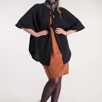 Norlender - Birgit Poncho - Black