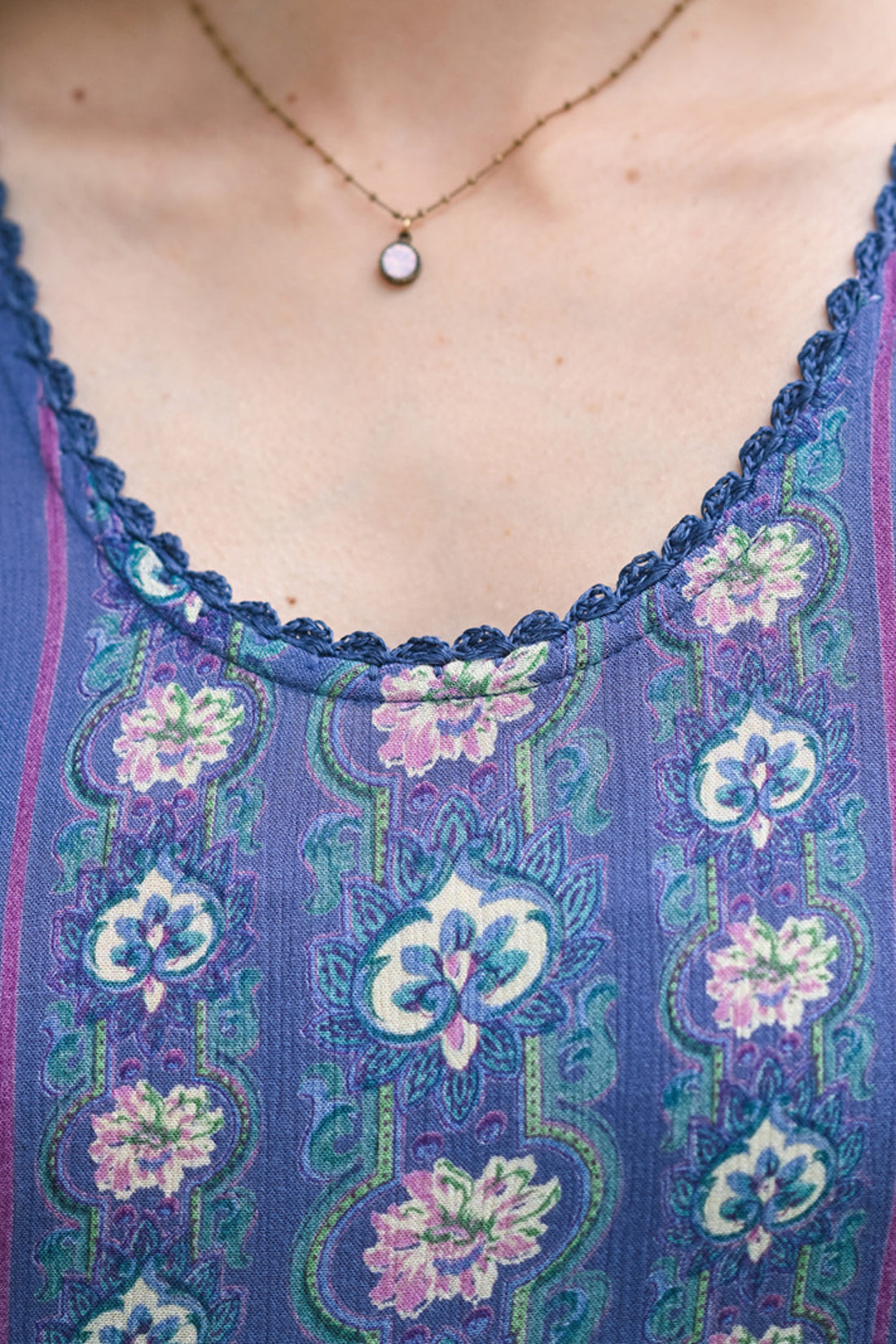Chianti Dress - Blue