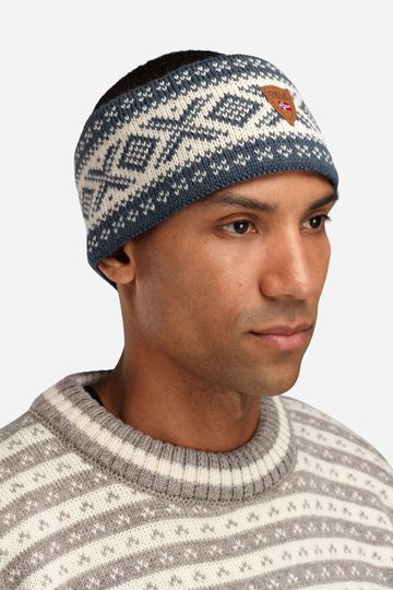 Dale of Norway - Cortina 1956 Unisex Headband - Steel