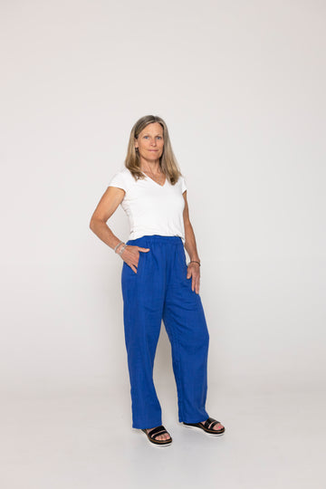 Cosmos - Pant - Blue