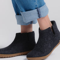 Glerups Unisex boot - Rubber Sole - Charcoal