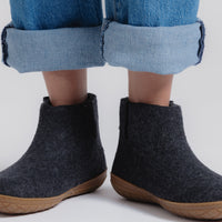 Glerups Unisex boot - Rubber Sole - Charcoal