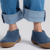 Glerups Unisex Shoe - Rubber Sole - Denim