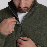 Ivanhoe - Hugo Half Zip WB - Loden Green