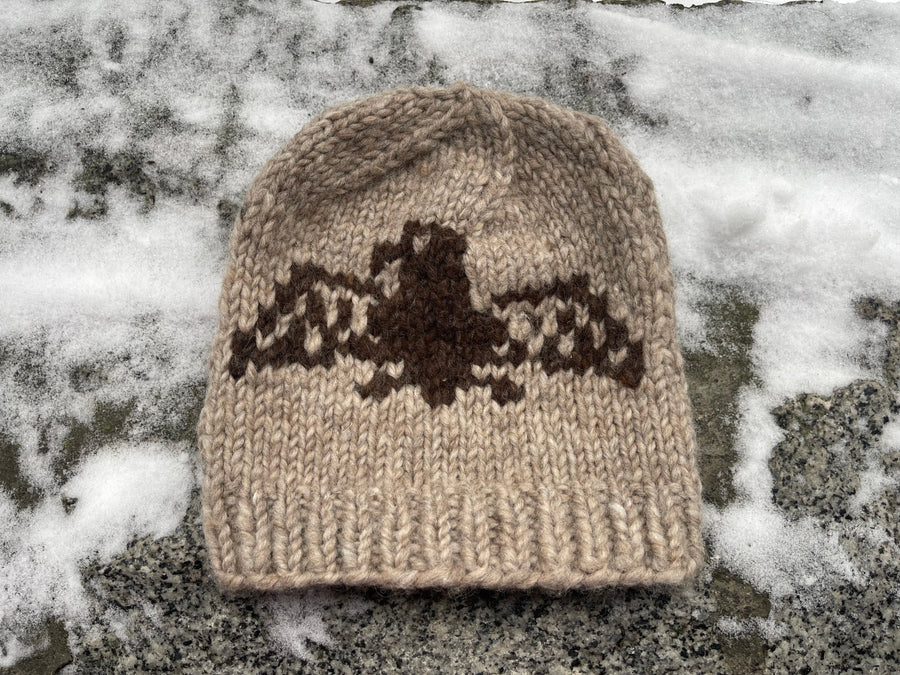 Canadian handmade Hats - Brown eagle