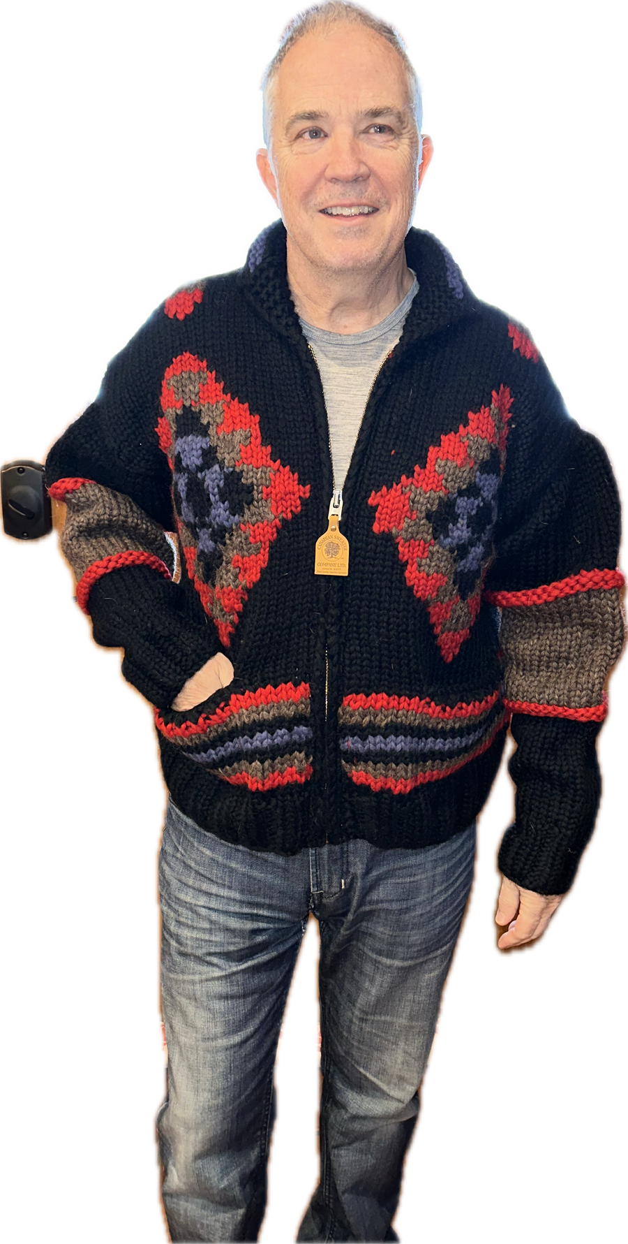 Cowichan Inspired Sweater - XXL