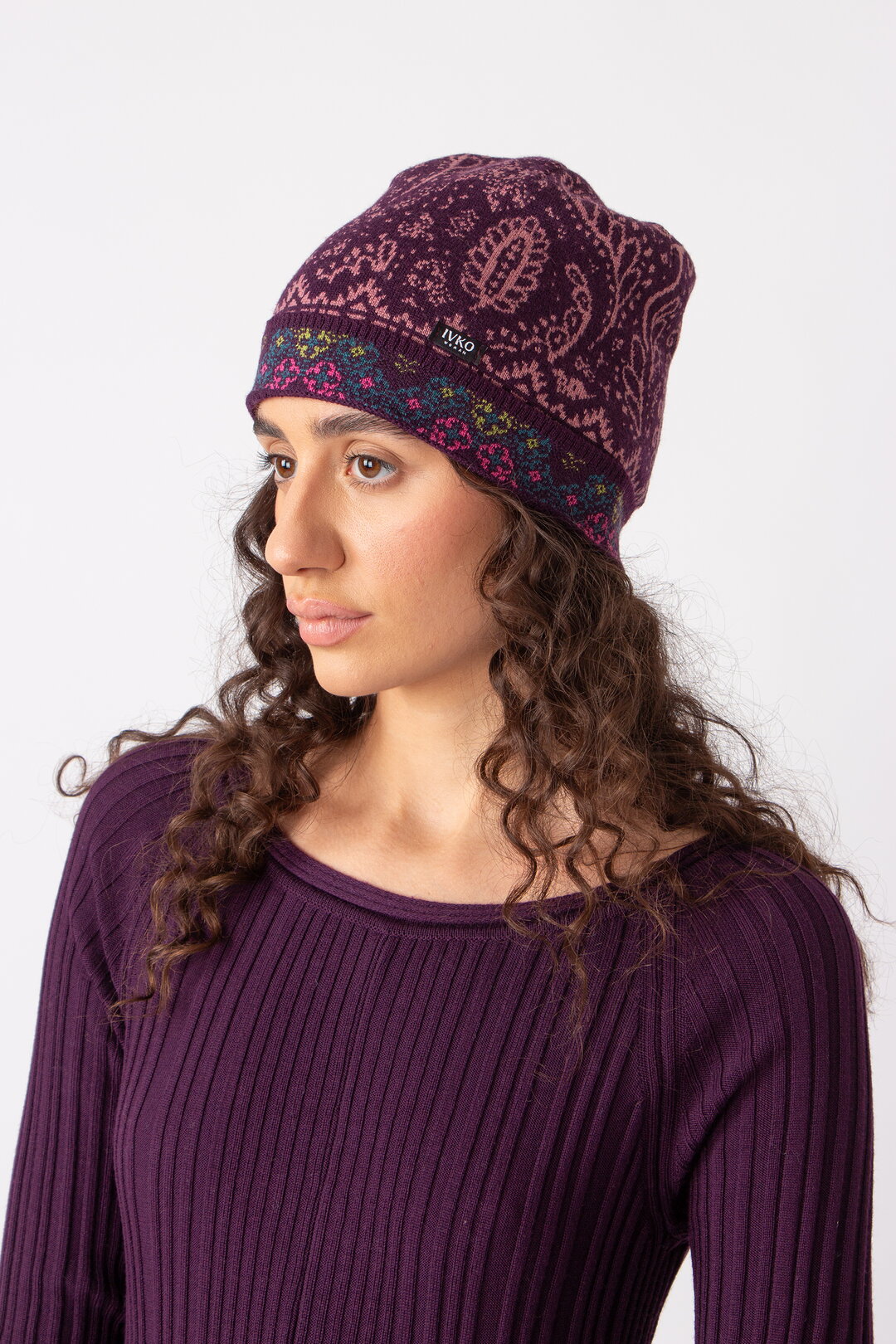 Ivko - Ornament Cap - Plum