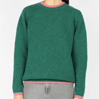 Irish - Slaney Crew Neck - GreenBub