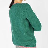 Irish - Slaney Crew Neck - GreenBub